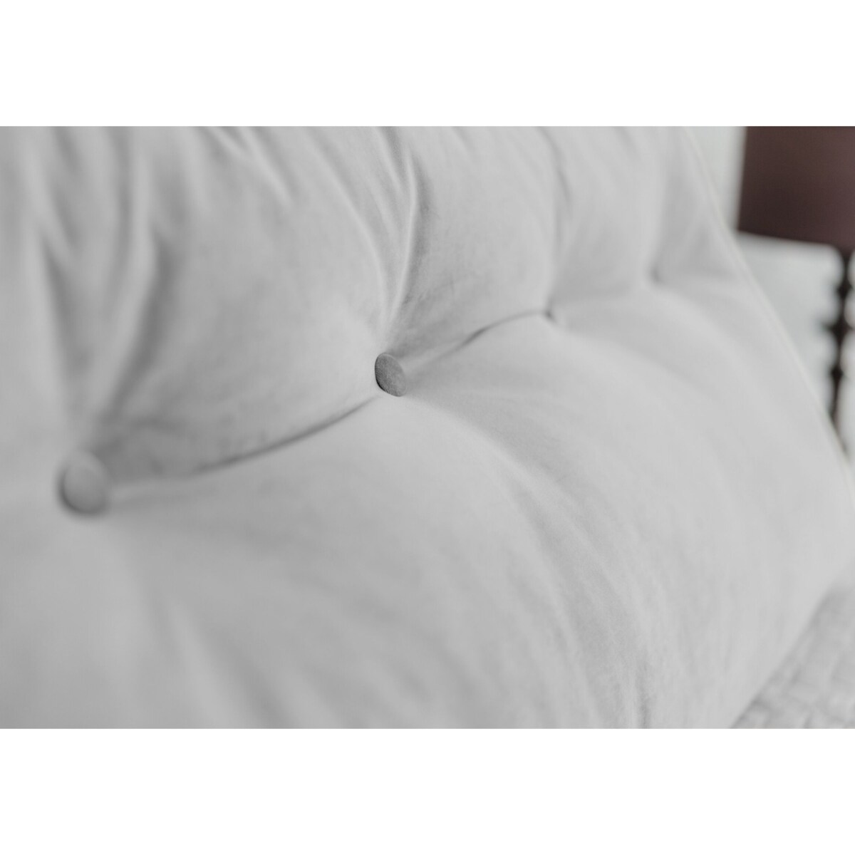 Szara Poduszka Dzienna Triangel 200 na zagłówek łóżka