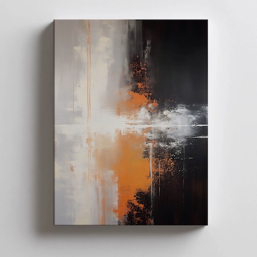 Splątane barwy, 30x40 cm, bez ramy, płótno premium na blejtramie