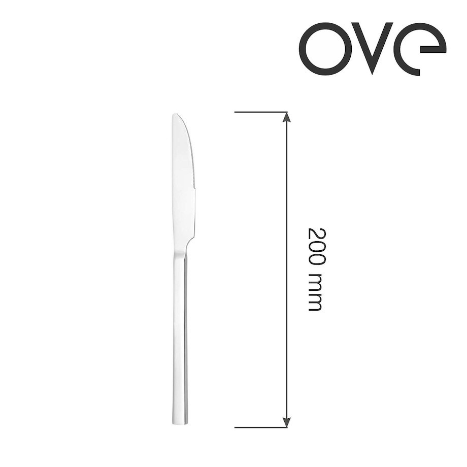 Nóż deserowy Bergen, OVE, 200mm, zestaw 12 szt.