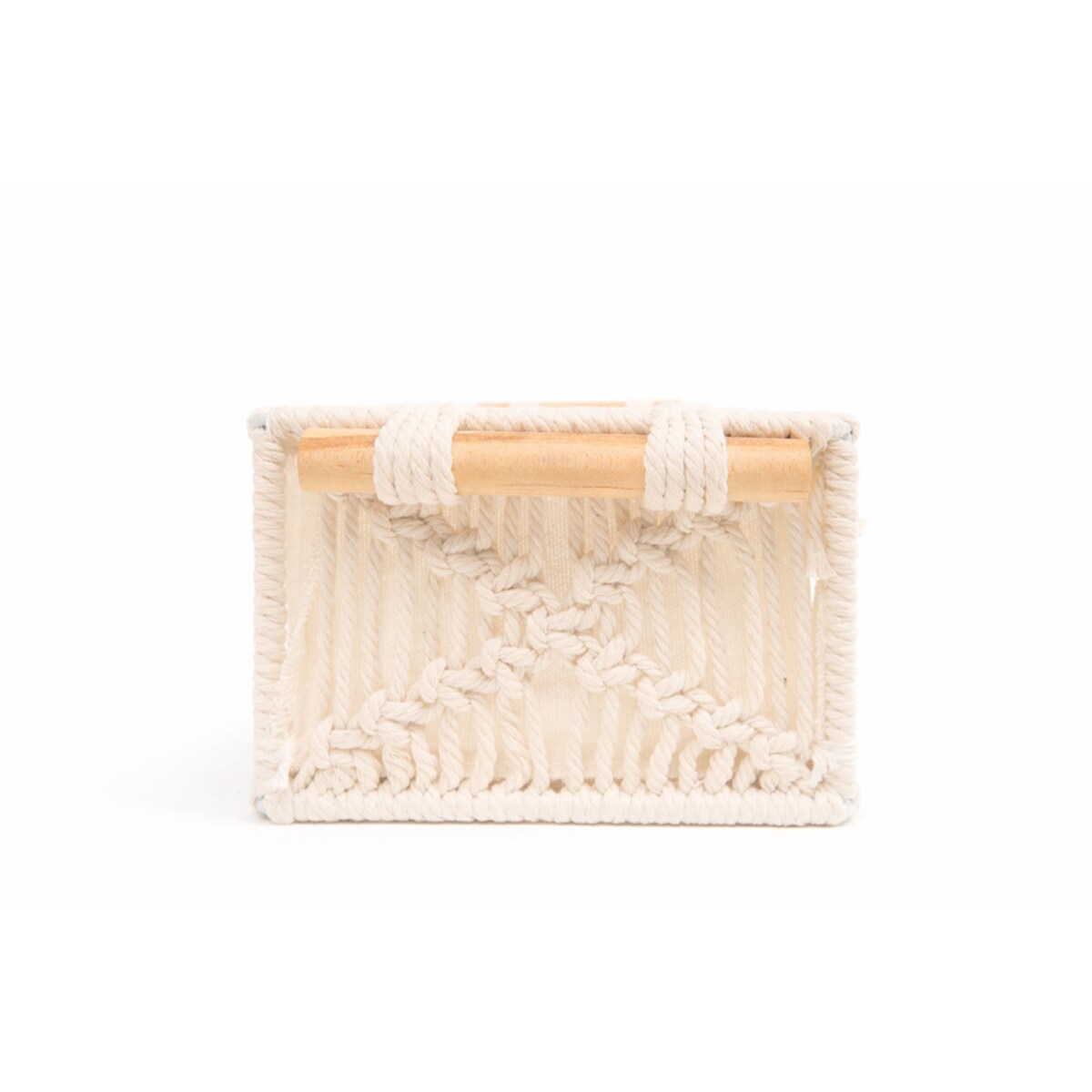 Koszyk dekoracyjny SHP BOHO beżowy