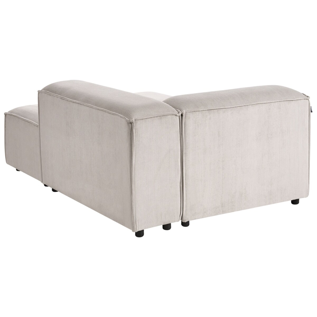 Narożnik modułowy dla 4 osób ARDAL Sztruks Beżowoszary Lewostronny