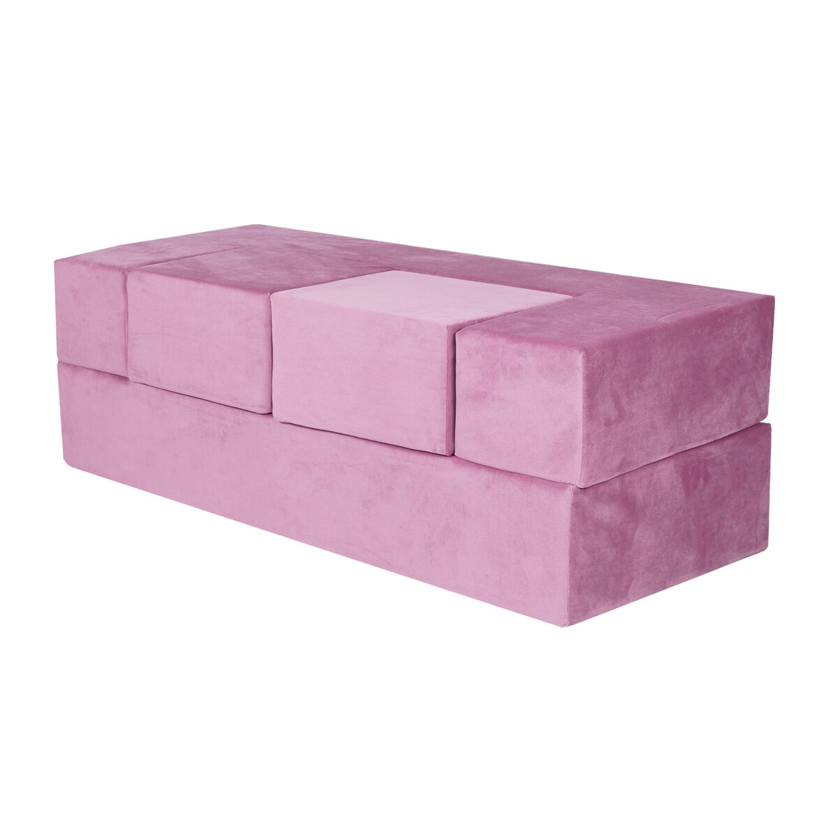 Sofa dla Dzieci, Cube, Różowa