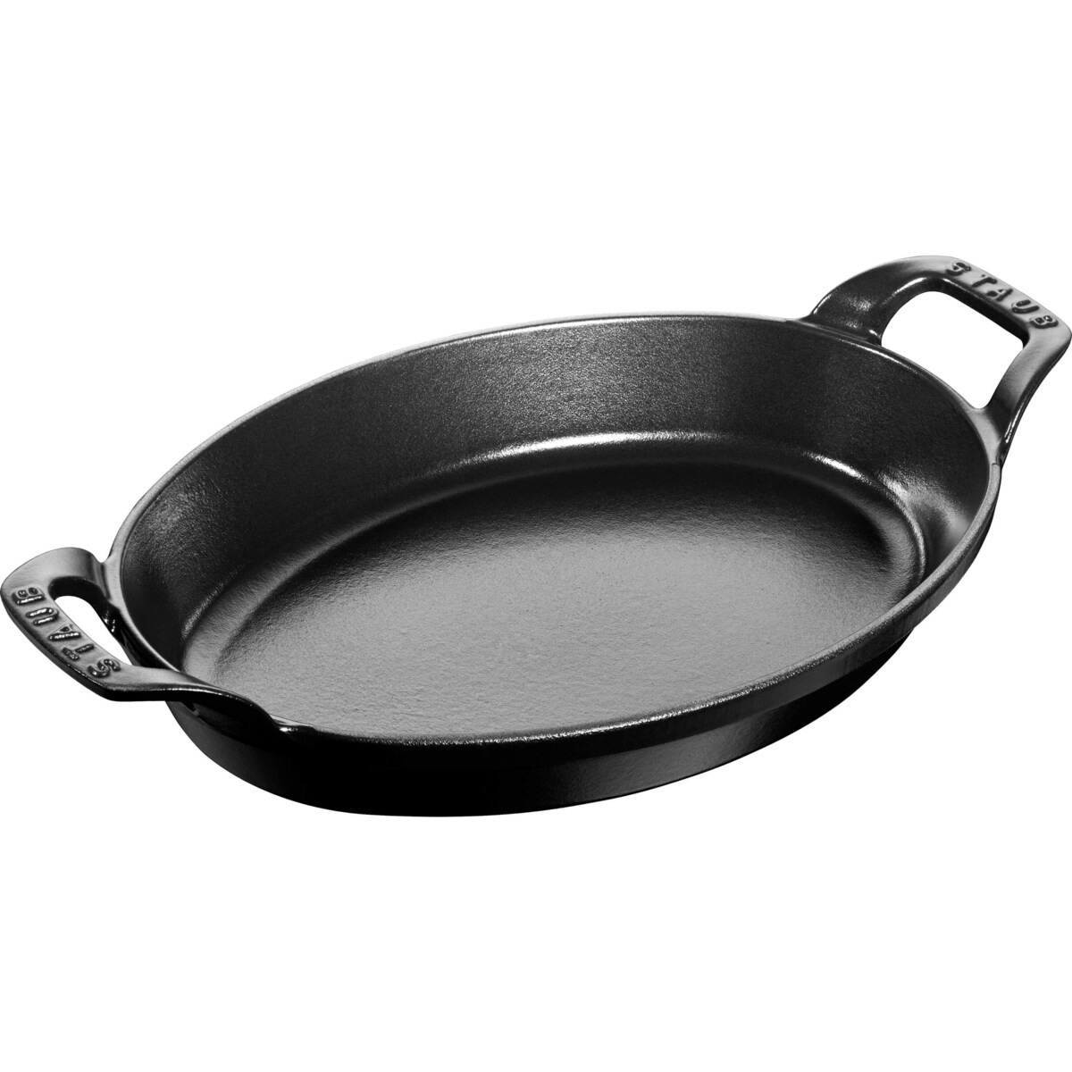 Owalne naczynie do pieczenia i zapiekania Staub - 1.6 ltr, Czarny