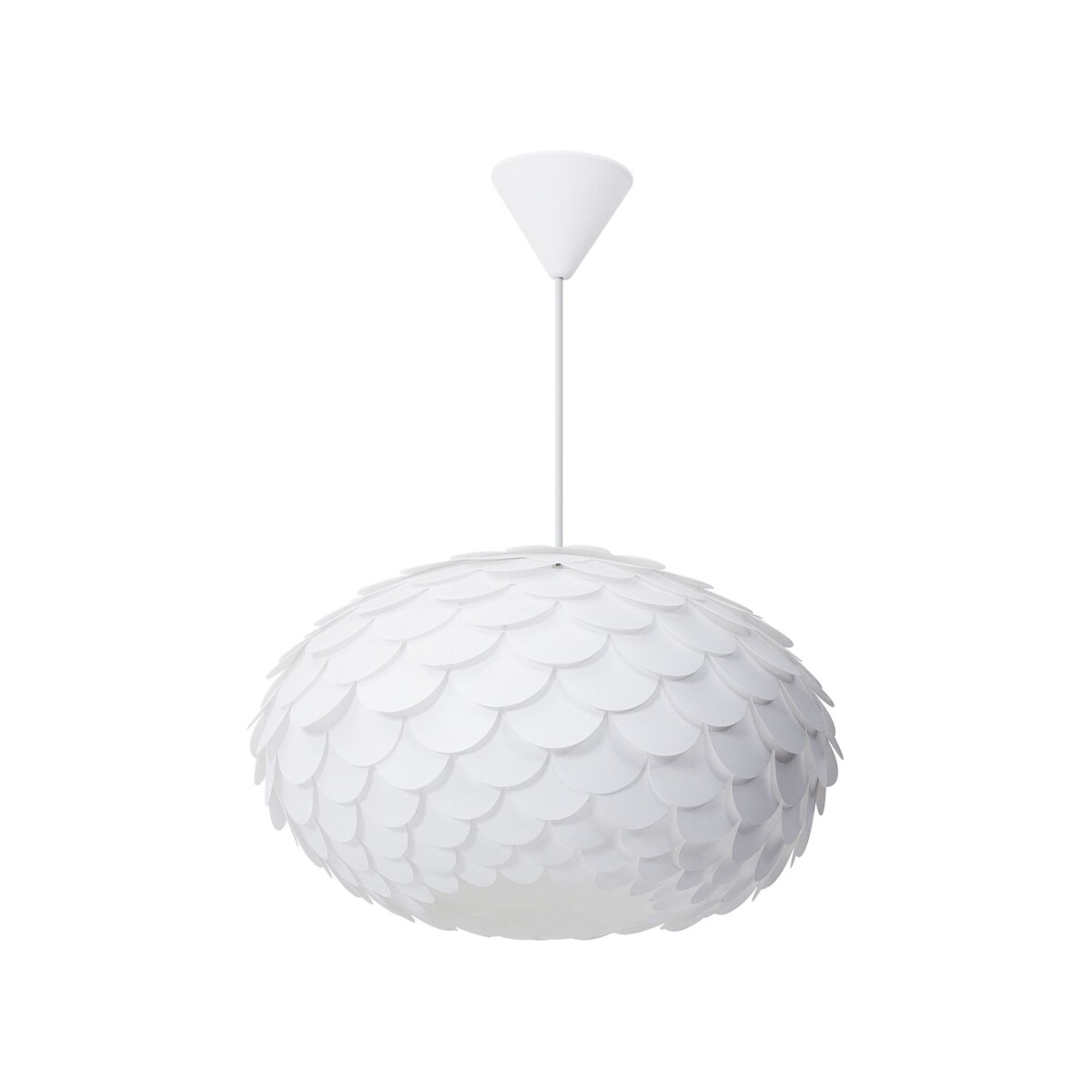 Lampa wisząca biała ERGES