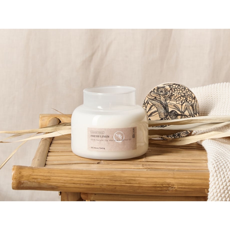 Świeca zapachowa sojowa świeże pranie DELIGHT BLISS