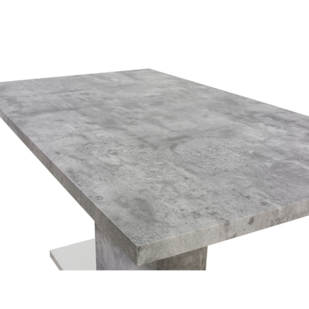 Stół do jadalni 160 x 90 cm efekt betonu PASADENA
