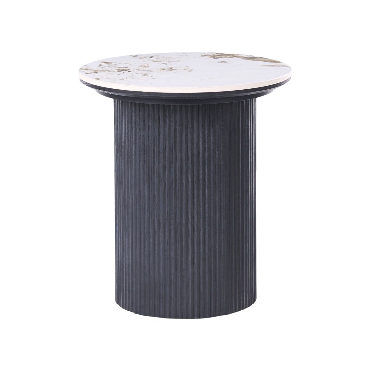 Stolik pomocniczy DORA Ceramika Czarny