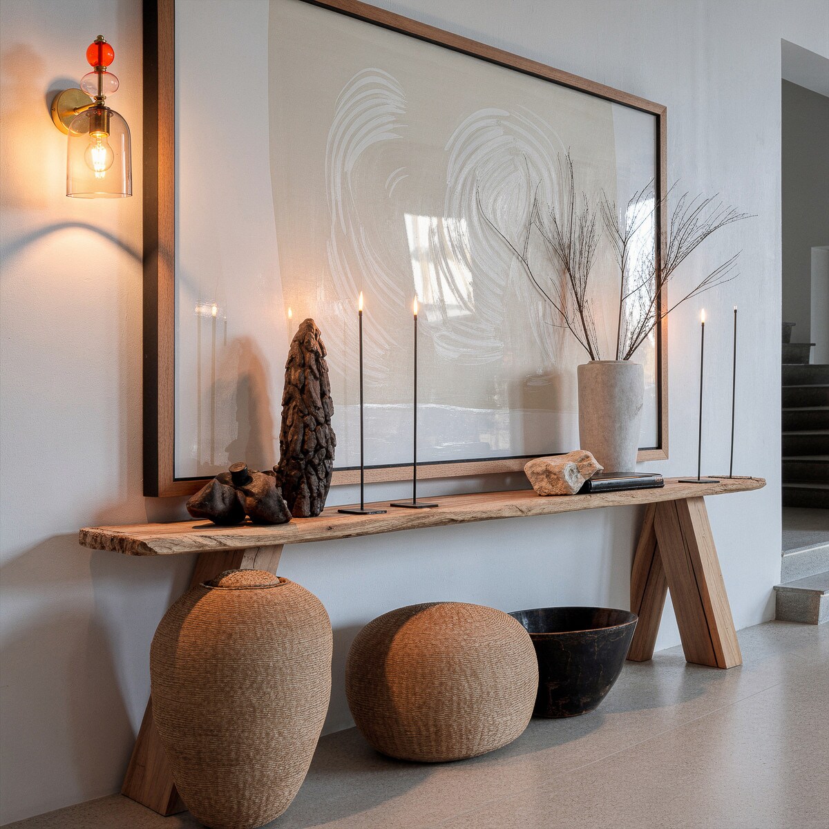 Kinkiet Light Prestige Tropea bursztynowy 1 x E27 1 szt.