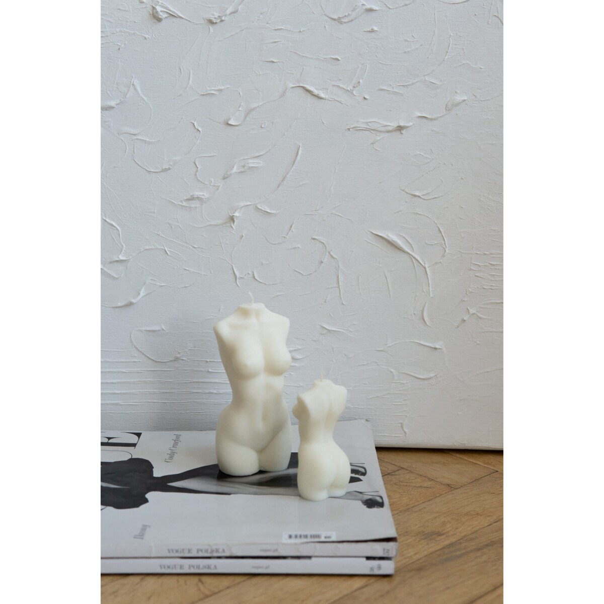 Świeca sojowa ciało kobiety Female L, 270 g, INSPIRA