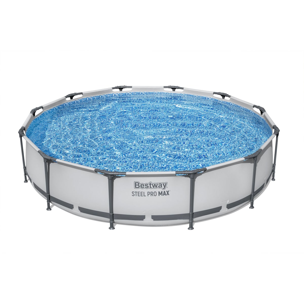 Basen stelażowy ogrodowy Bestway okrągly rodzinny 366x76cm zestaw 16w1