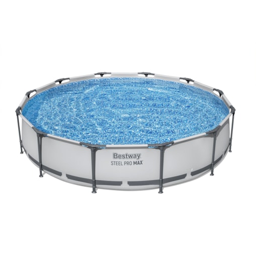 Basen stelażowy ogrodowy Bestway okrągly rodzinny 366x76cm zestaw 16w1