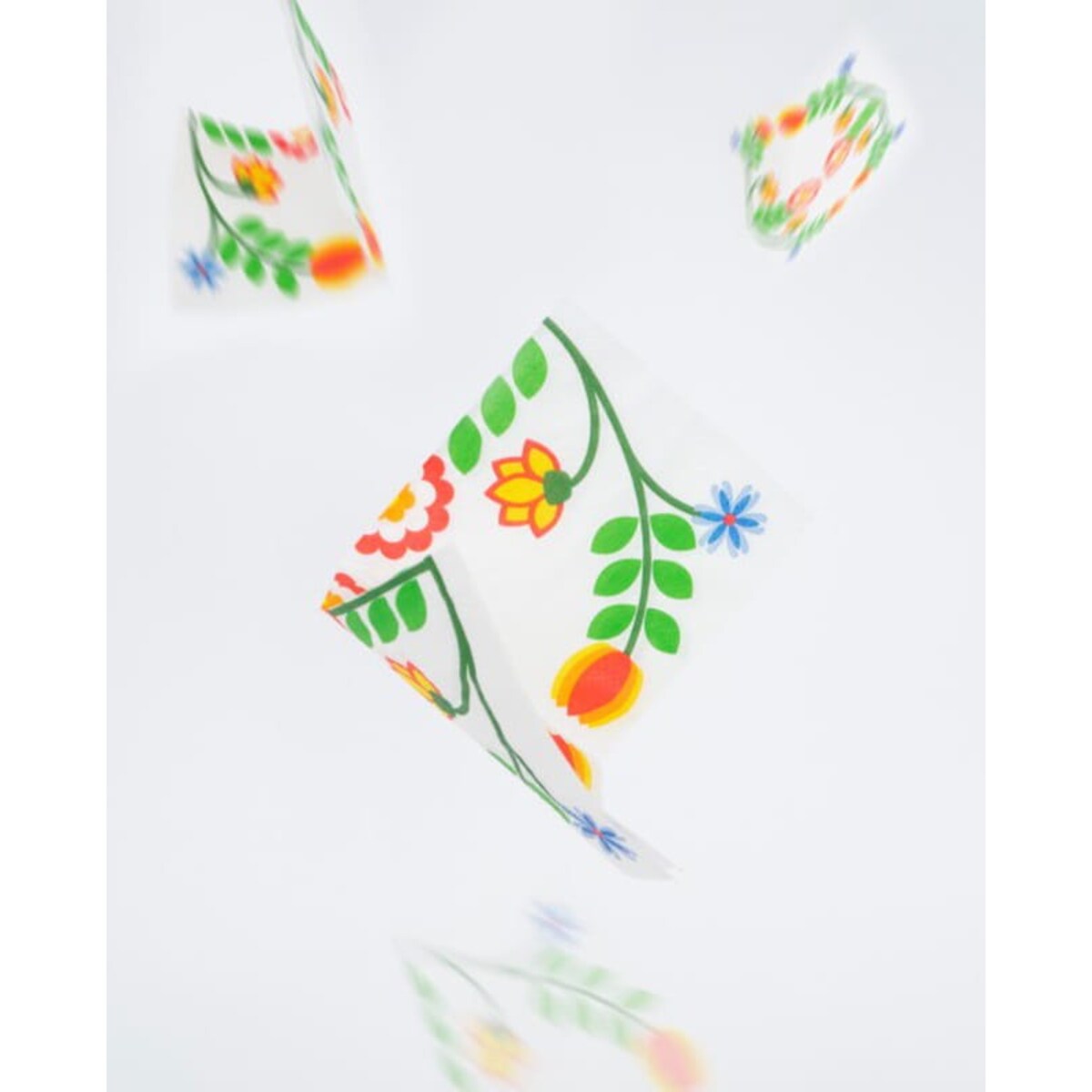 Serwetki papierowe Renova Folk Flowers 20 szt