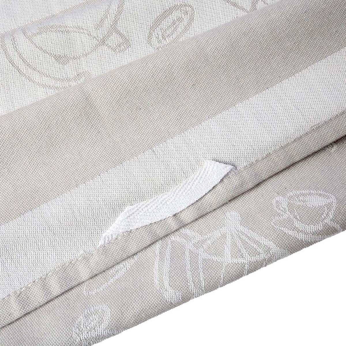 Ścierka bawełniana kuchenna 50x70 Skrzacik jasno szara