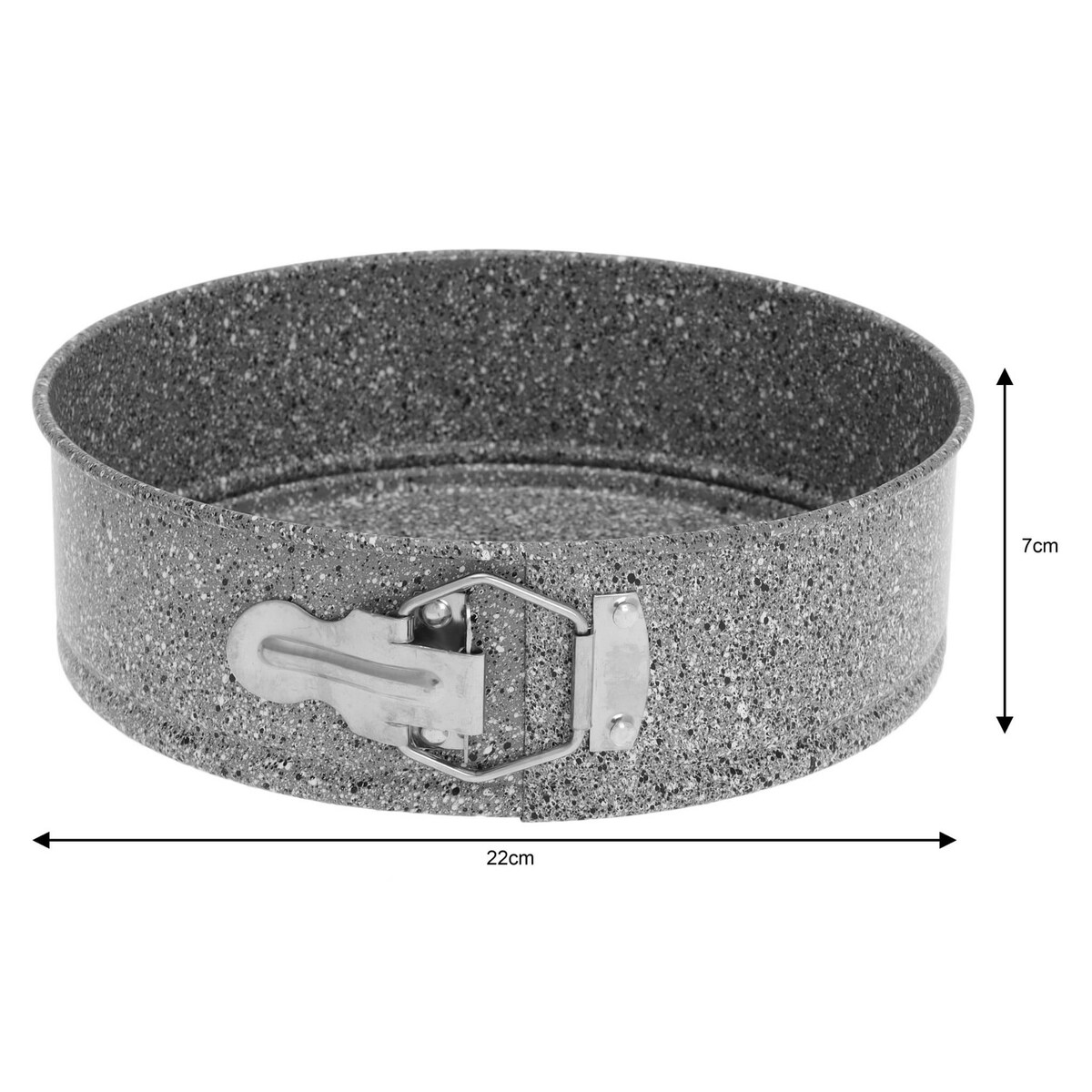 Tortownica blaszana okrągła 22cm Non-stick nieprzywierająca KLAUSBERG