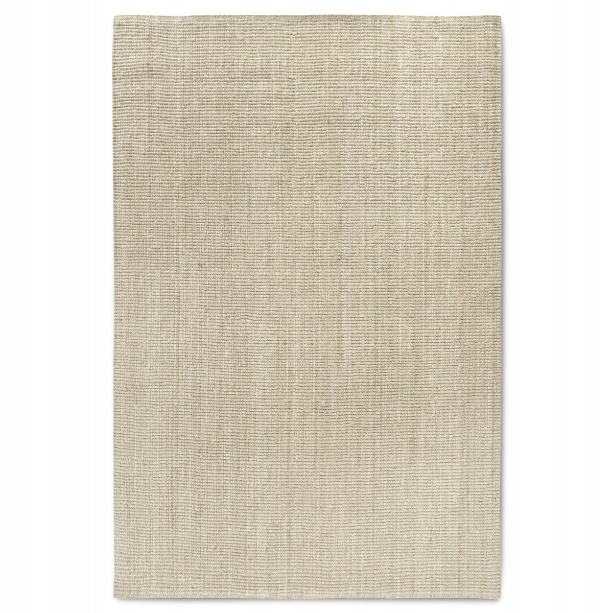 Dywan jutowy do salonu 120x170cm, naturalny kremowy dywan z juty