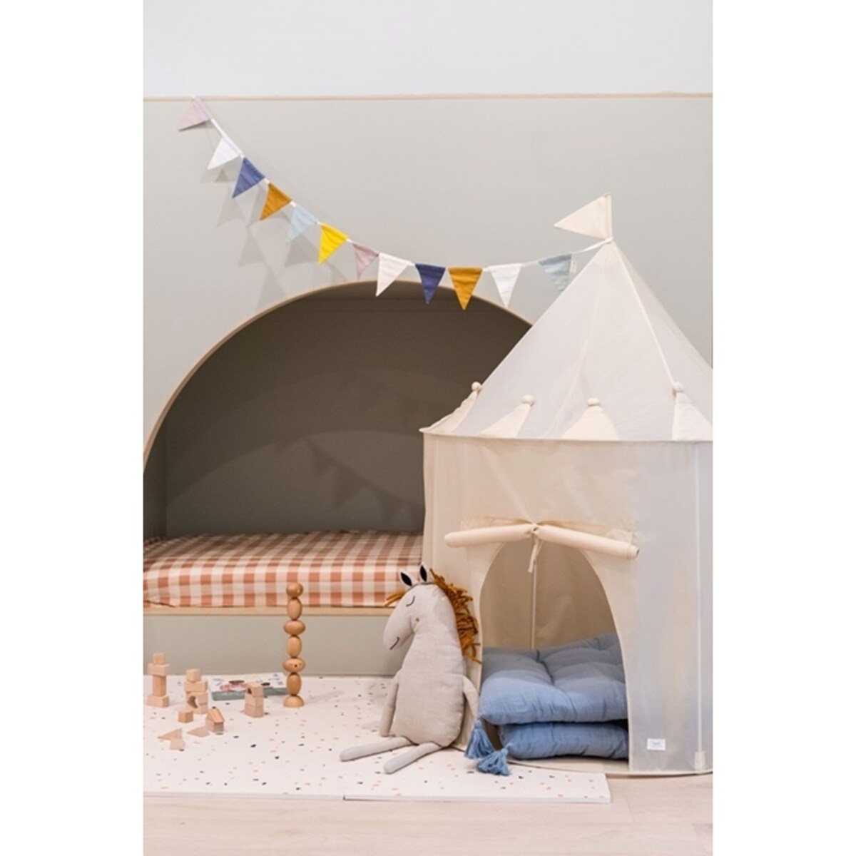 3 Sprouts Namiot dla Dzieci Recycled Beige