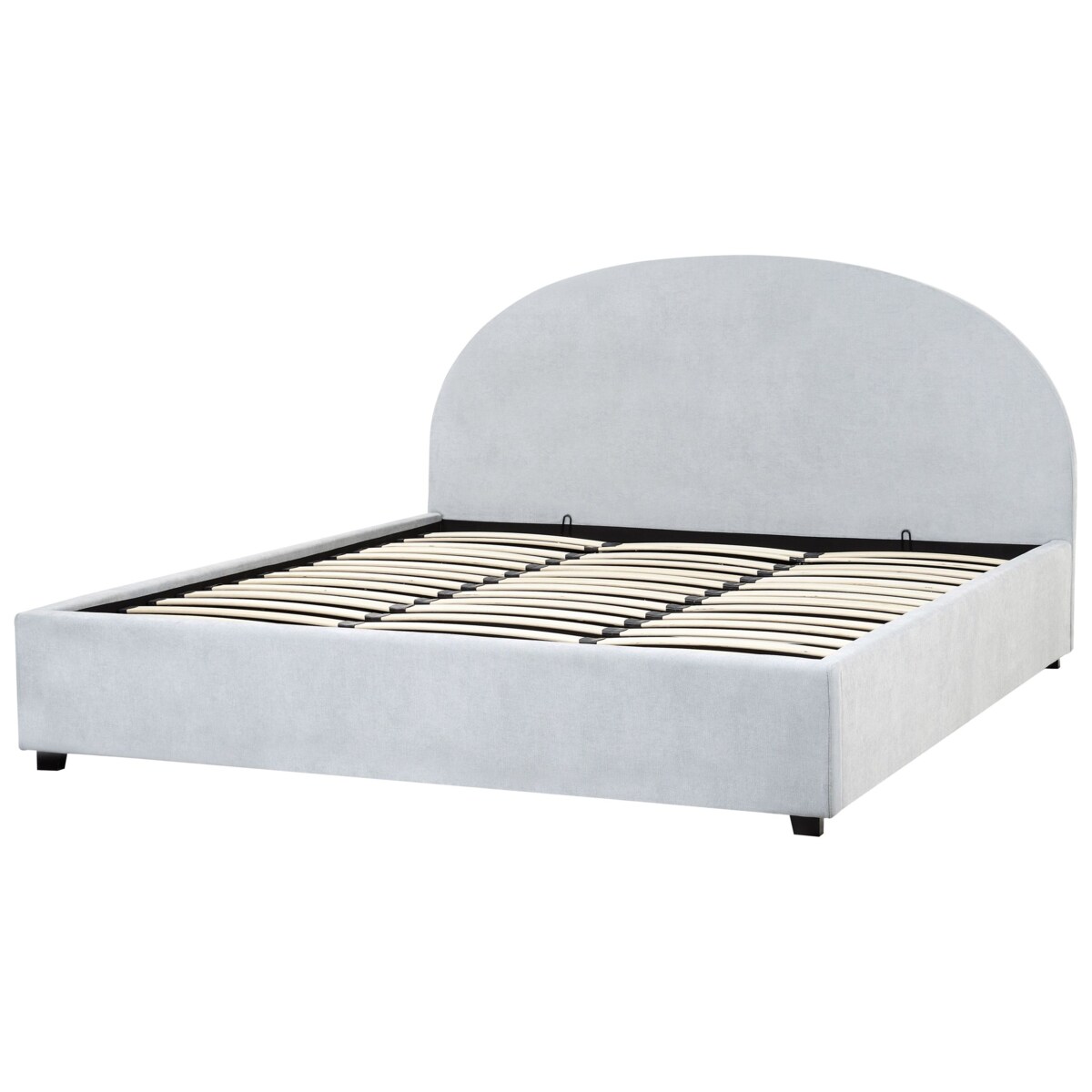 Łóżko z pojemnikiem VAUCLUSE 180 x 200 cm Błękitny