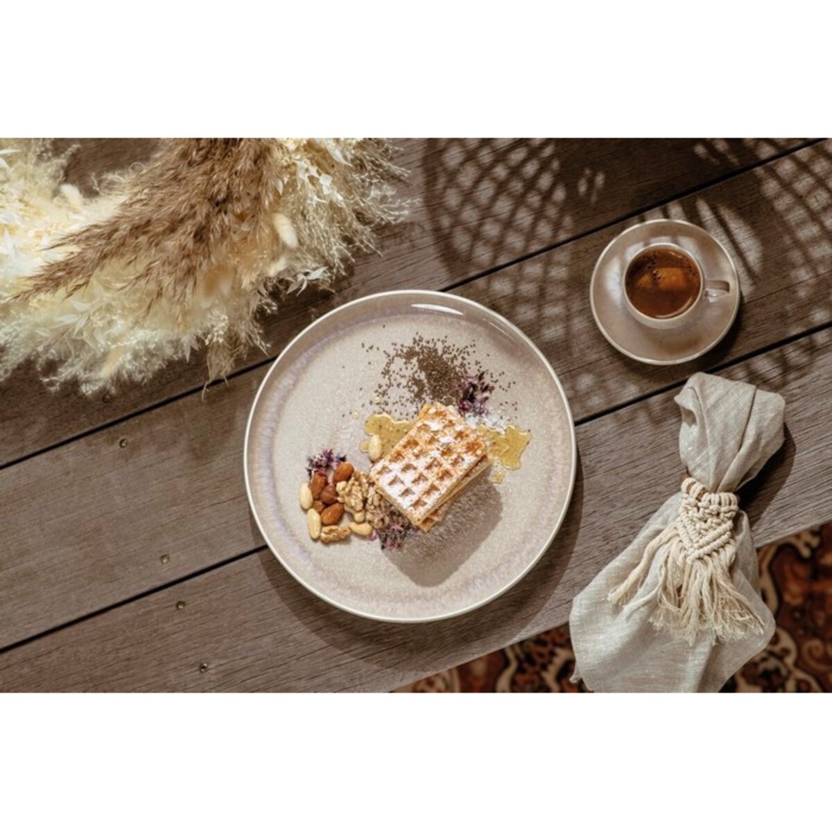 Spodek do filiżanki do espresso Perlemor Sand, 12 cm, Villeroy & Boch