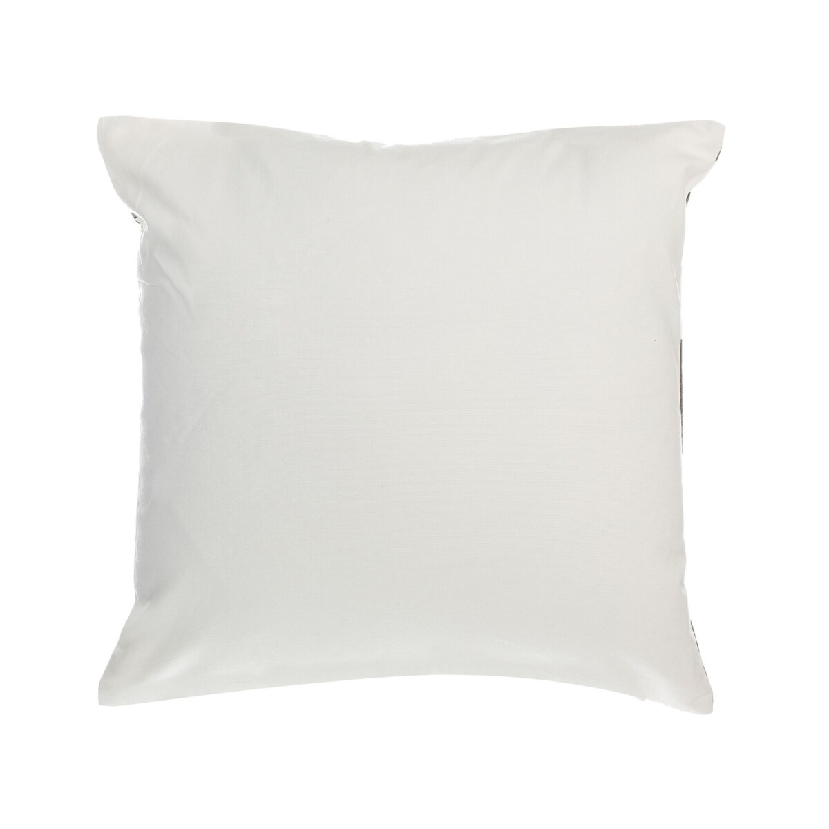 2 bawełniane poduszki dekoracyjne w romby 45 x 45 cm czarno-białe COLEUS