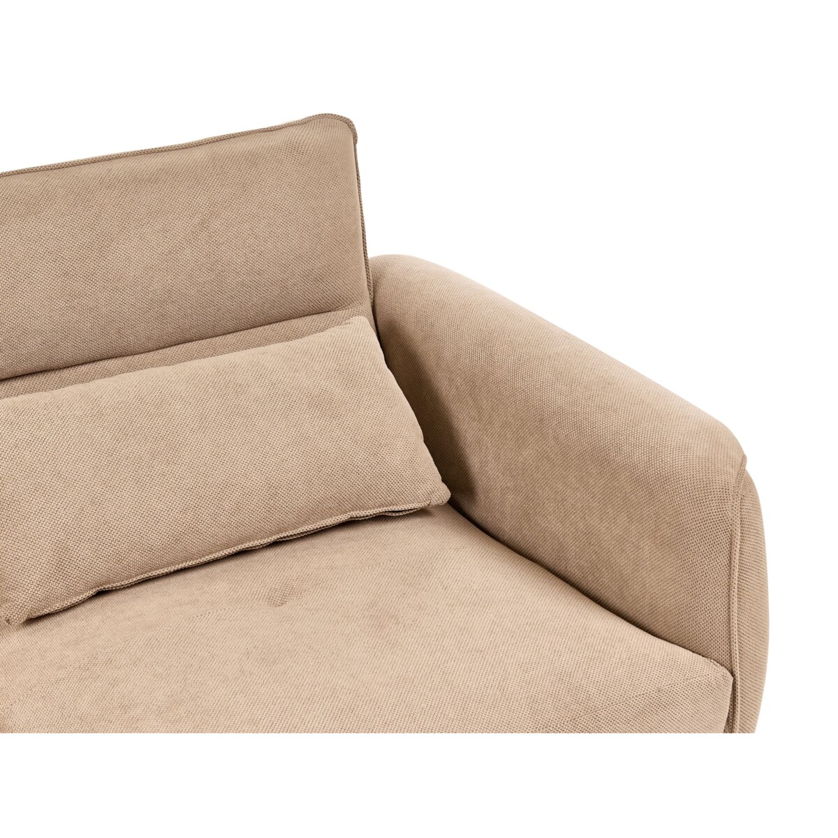 Sofa dla 3 osób WETLAN Jasnobrązowy