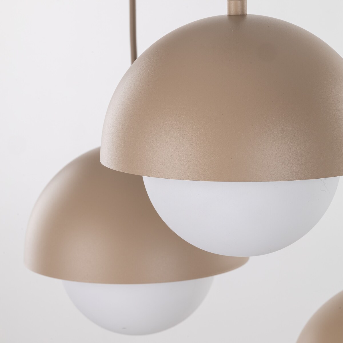 Lampa wisząca TK Lighting BONO 10966 Sabia beżowa 5xG9 regulowana do salonu i jadalni