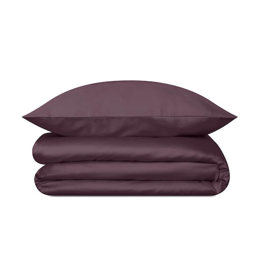 Pościel satynowa royal purple 220/200 + 2 x 70/80 cm
