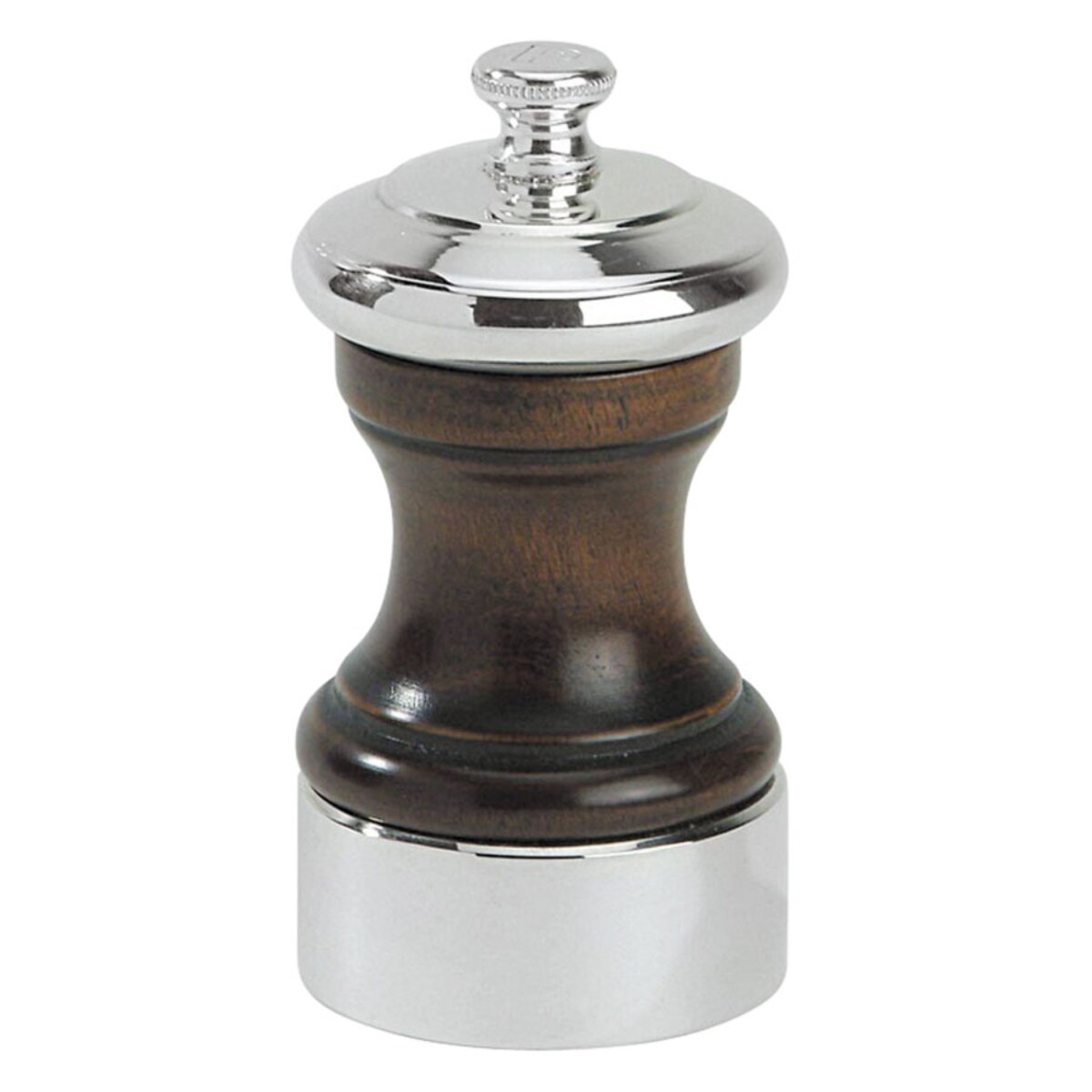 Młynek do pieprzu Bistro drewno + mosiądz, 10 cm, Peugeot