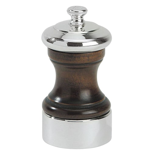 Młynek do pieprzu Bistro drewno + mosiądz, 10 cm, Peugeot