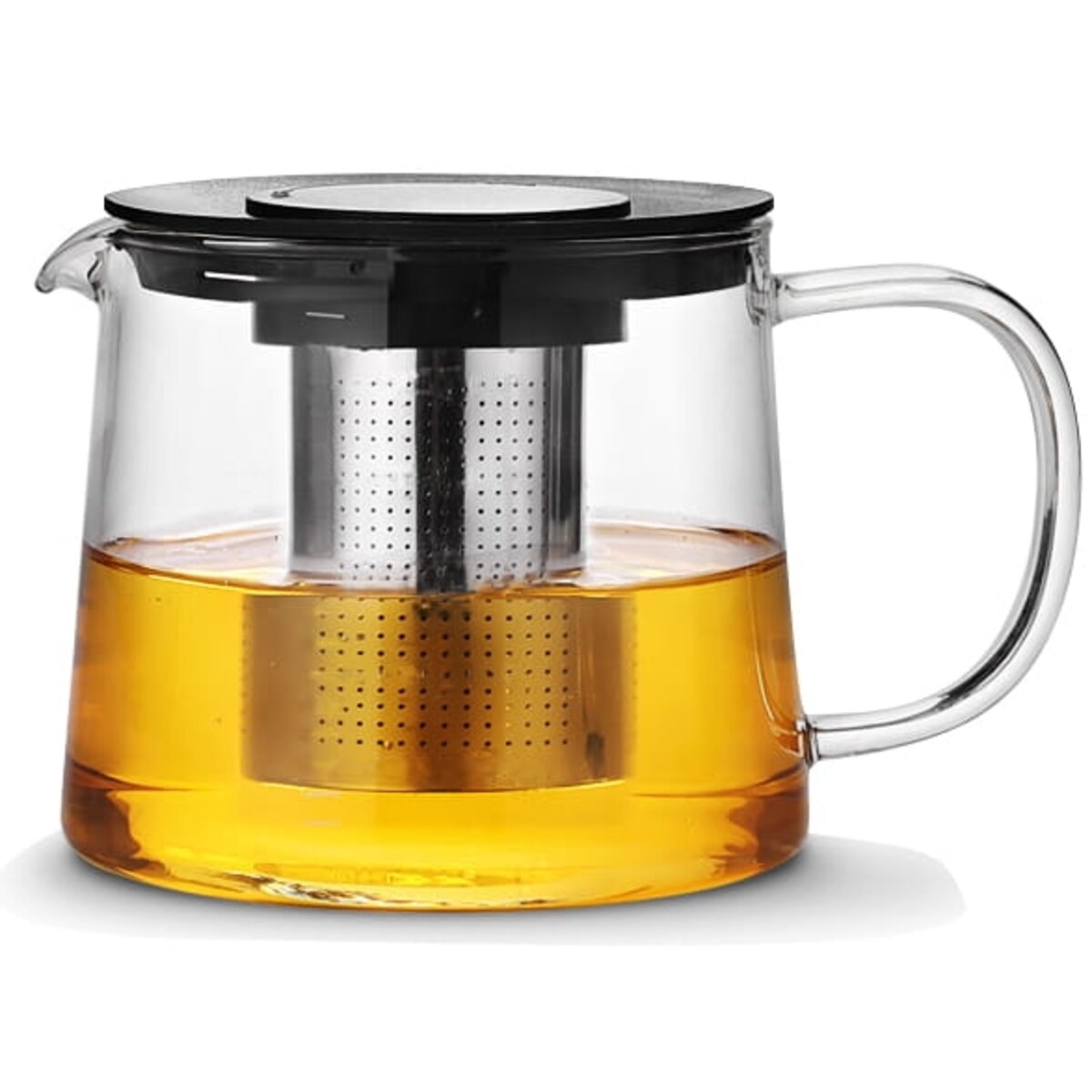 Dzbanek zaparzacz szklany do herbaty ziół na gaz 1500ml KAMILLE