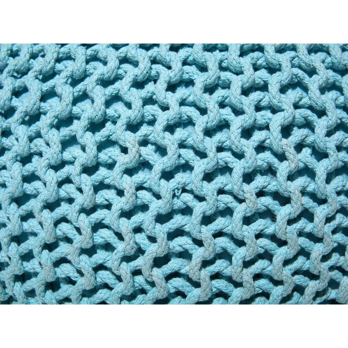 Puf 40 x 25 cm jasnoniebieski CONRAD