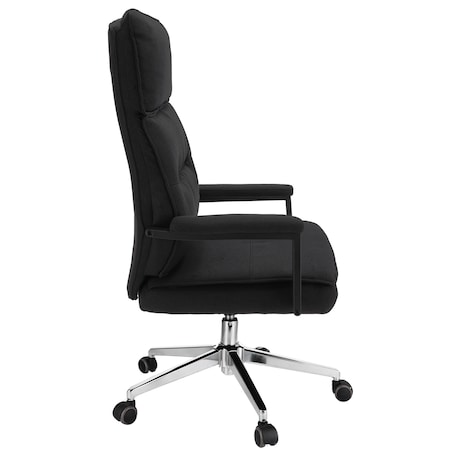 Fotel biurowy SEGO tkanina czarny