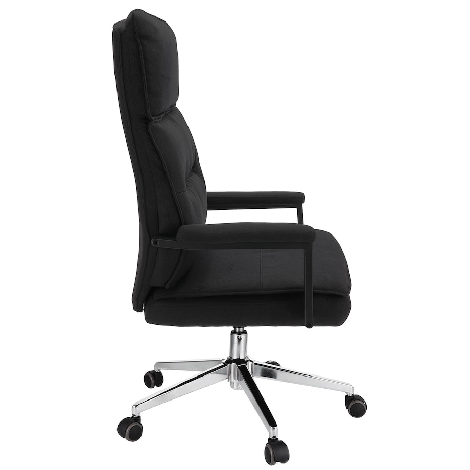 Fotel biurowy SEGO tkanina czarny