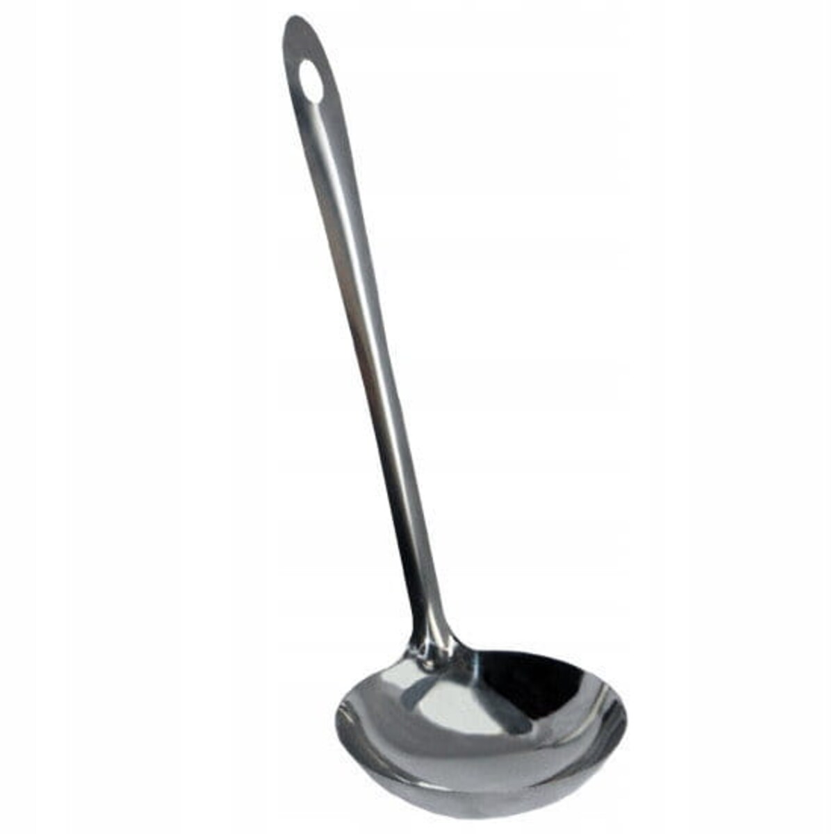 Stalowa chochla łyżka wazowa do nabierania zupy 28cm KAMILLE