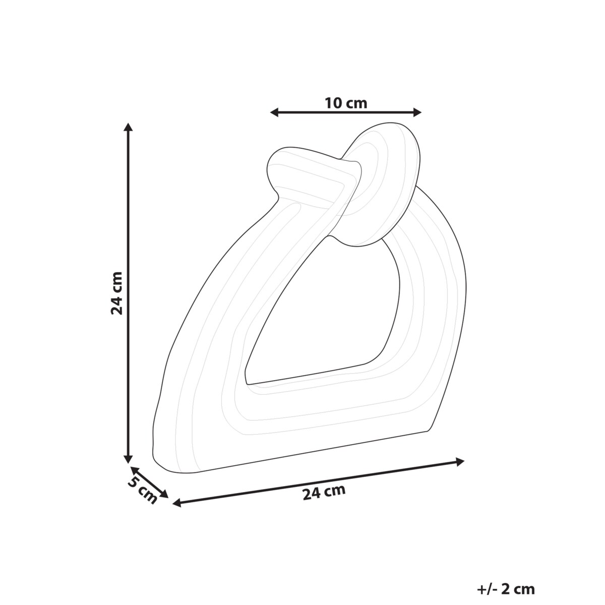 Figurka dekoracyjna Kamionka Czarno-biały ZANDER