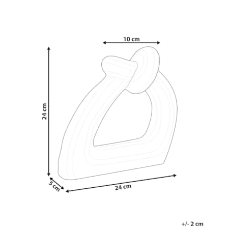 Figurka dekoracyjna Kamionka Czarno-biały ZANDER