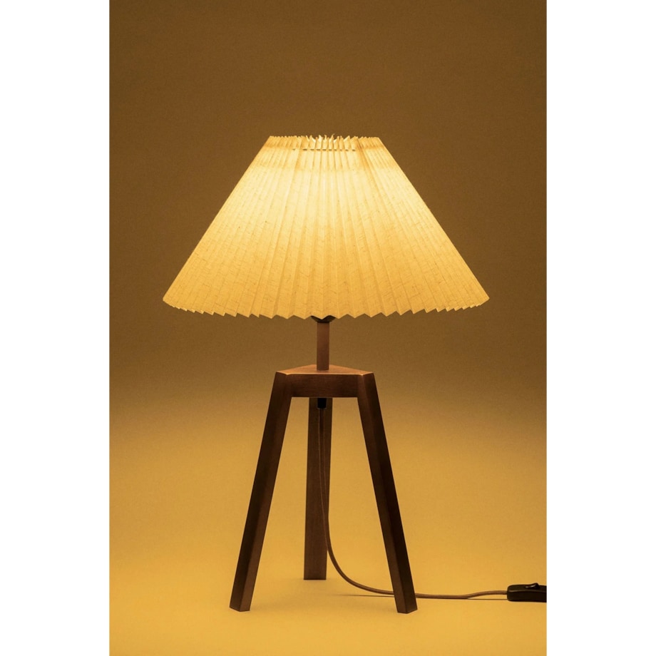 Lampa stołowa na trójnogu Plisse 60 cm