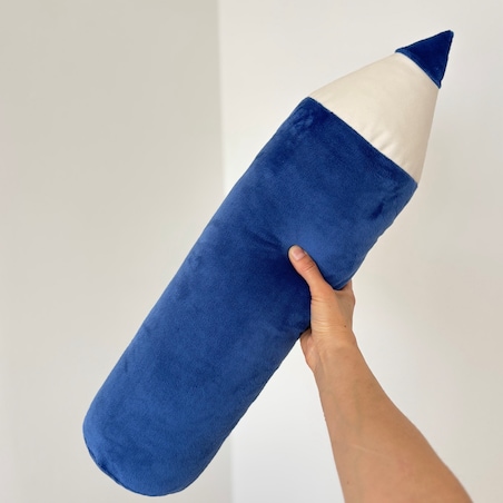 Poduszka w kształcie Kredki Kredka niebieska