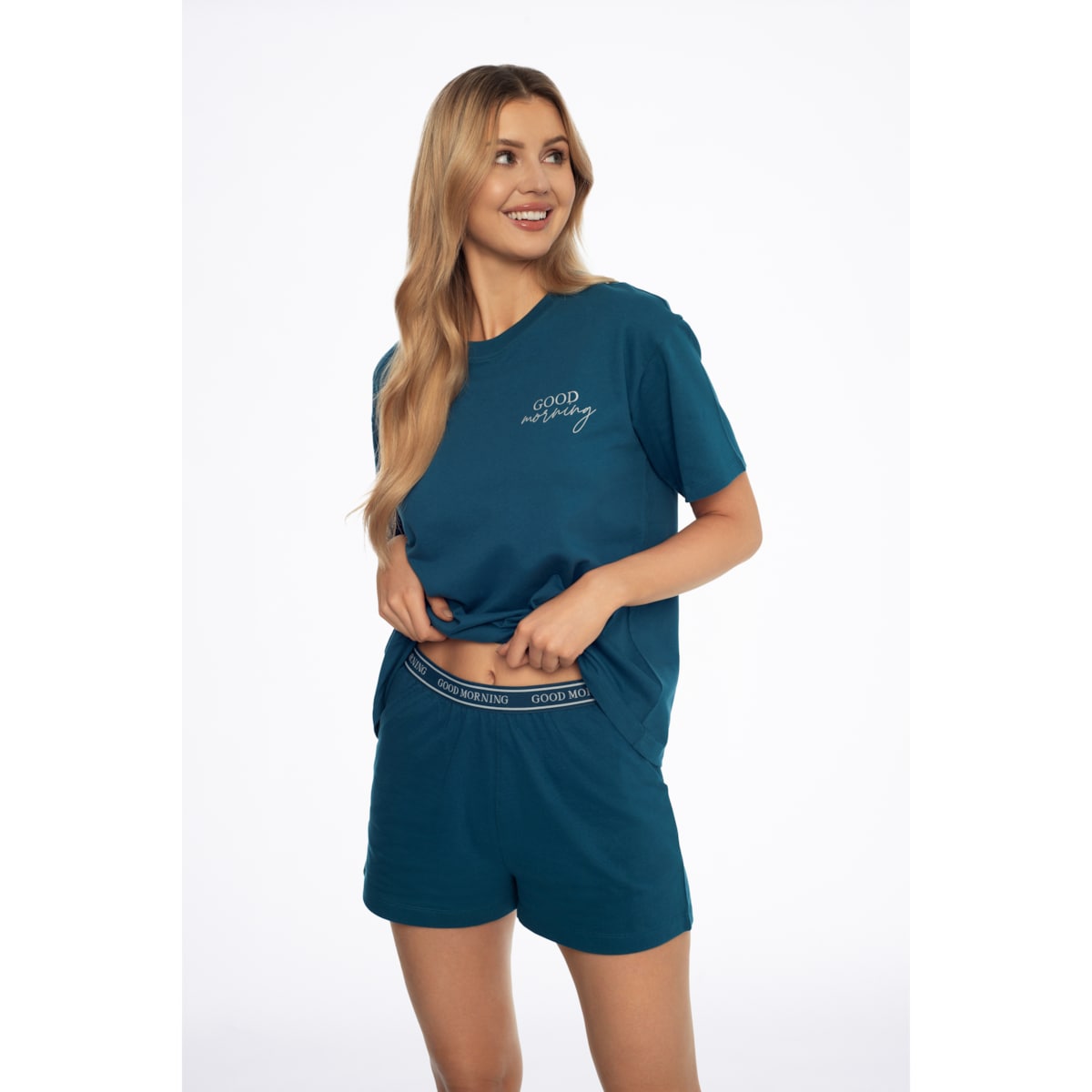 Piżama Abstract 41314-69X Morska Morski, XL