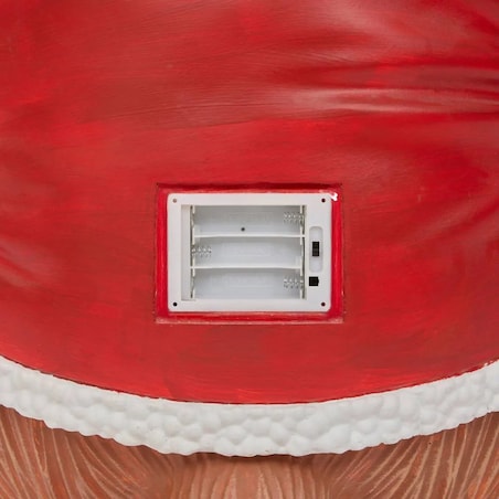 Duża dekoracja świąteczna LED - Miś z Laskami Cukrowymi 89 cm