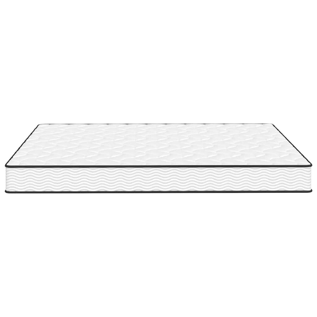 vidaXL Materac bonellowy, twardość średnia, 200x200 cm, King