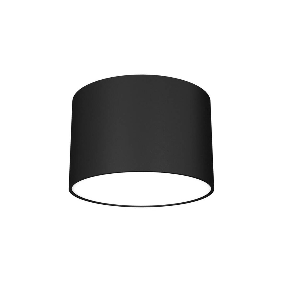 Sufitowa lampa minimalistyczna Dixie plafon do holu czarny
