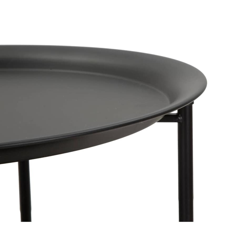 Okrągły stolik z koszem do przechowywania, Ø 40 cm