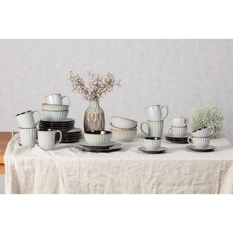 EVIE GREY Talerz obiadowy 26,5xh2cm