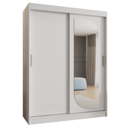 Szafa przesuwna LUCY 150 biały