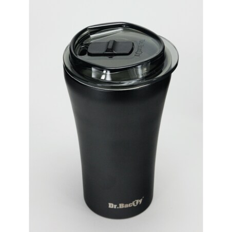 Kubek termiczny na kawę Dr.Bacty Apollo 2.0 - 360 ml - Black Matt