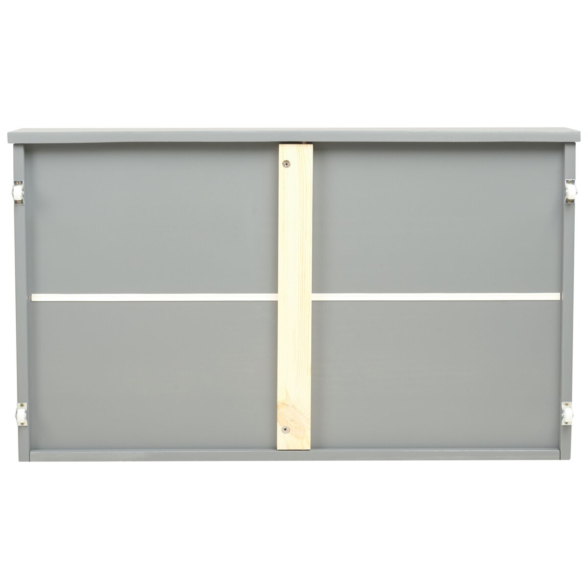 Zestaw 2 szuflad pod łóżko szary RUMILLY