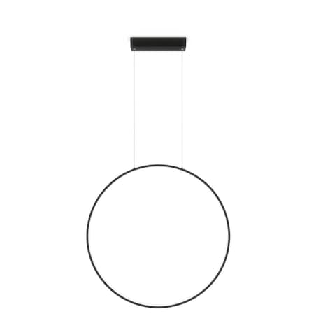 Lampa sufitowa wisząca Light Prestige Mirror czarny LED CCT 3000, 4000, 6000 (regulowana) 1 szt.