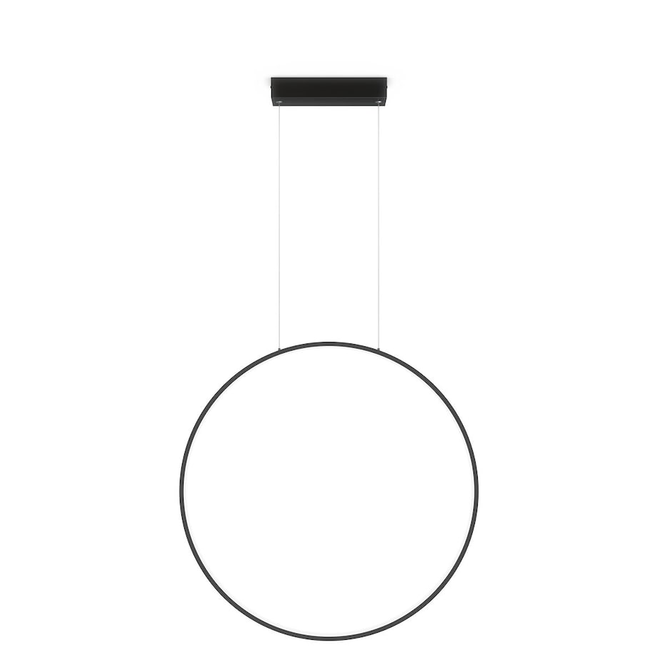 Lampa sufitowa wisząca Light Prestige Mirror czarny LED CCT 3000, 4000, 6000 (regulowana) 1 szt.