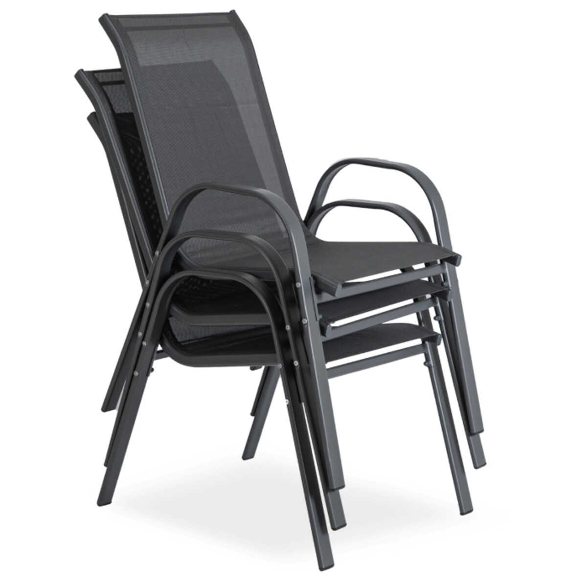 Zestaw Mebli Ogrodowych Stół 6x Krzesło Parasol Na Taras Ogród NEBRASKA