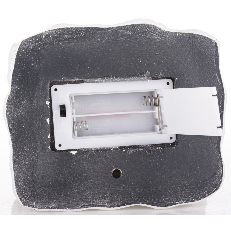 Domek ciasteczkowy LED 13x12x10,5 cm BISCOTTO niebieski mały